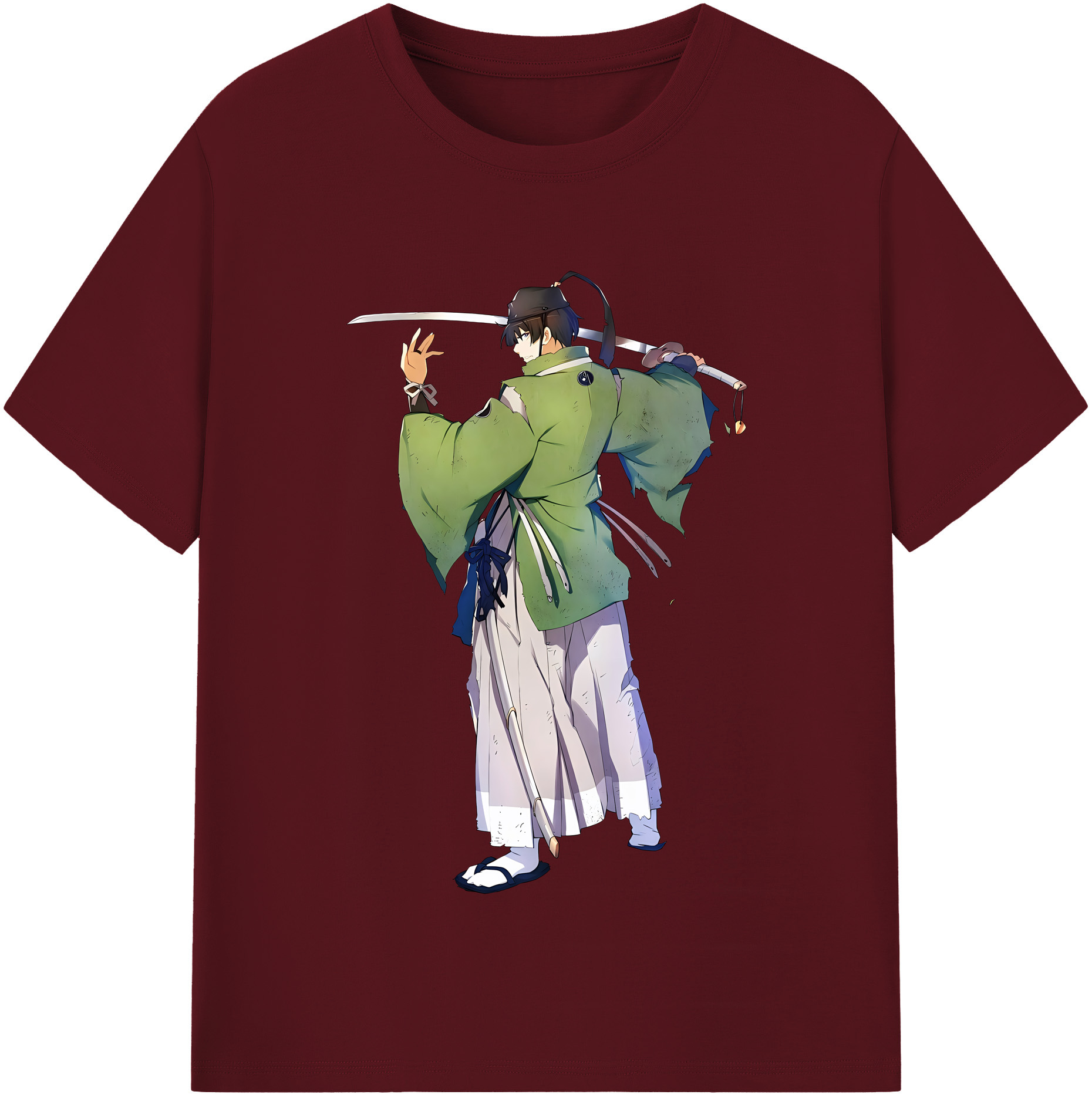 （画像用） 刀剣乱舞 Touken Ranbu 綿100％半袖Tシャツ（フロントプリント）